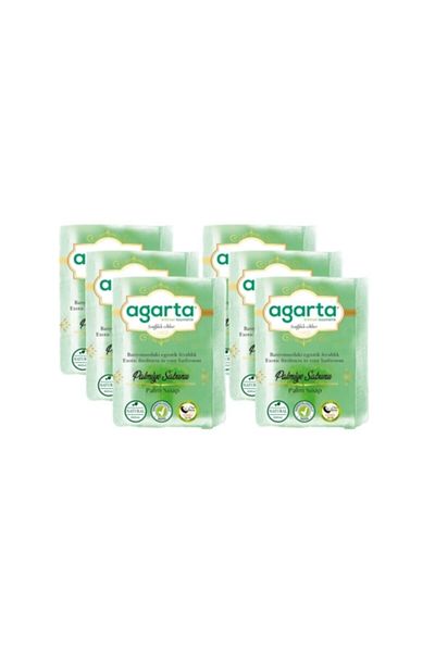 Agarta Palm Soap Natural 150 gr 6 Pieces