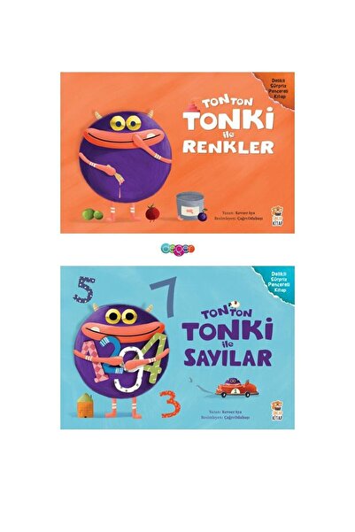 Sincap Kitap Tonton Tonki Ile Renkler Ve Tonton Tonki Ile Sayılar 2li Set