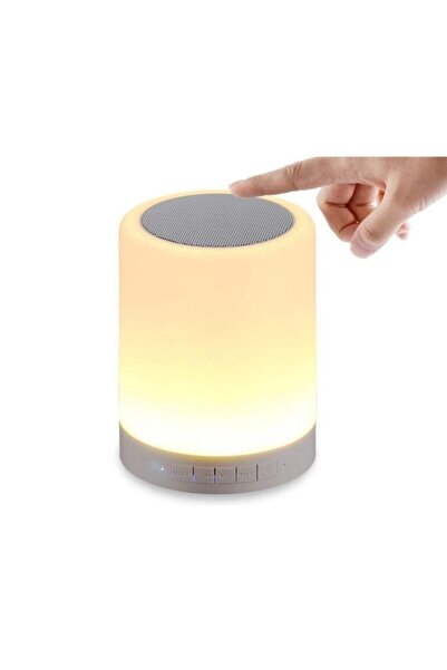 Genel Markalar Dokunmatik Renkli Gece Lambası & Bluetooth Hoparlör