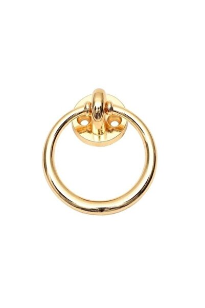 YILMAZ Sandalye Arkası Halka Sarkaç Kulp Altın Rengi( 1 Adet)