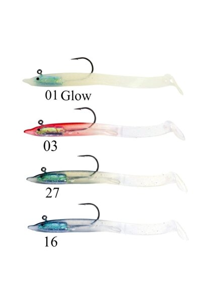 FLADEN Portland Eel 10g 10 Cm Zokali Silikon Yem 3p