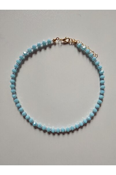 Fata Morgana Accessory Mavi Kristal Boncuklu Kolye