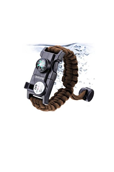 Orcamp Paracord Kamp Bileklik Hayatta Kalma Bilekliği