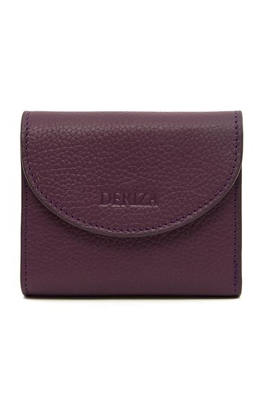 Deriza Mini Genuine Leather Women's Wallet Purple