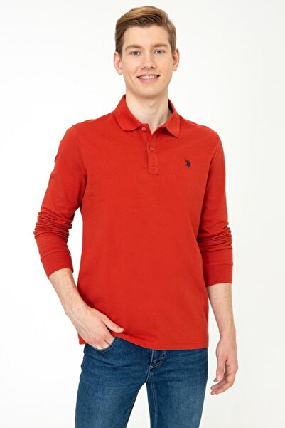 U.S. Polo Assn. Turuncu Sweatshirt Basic