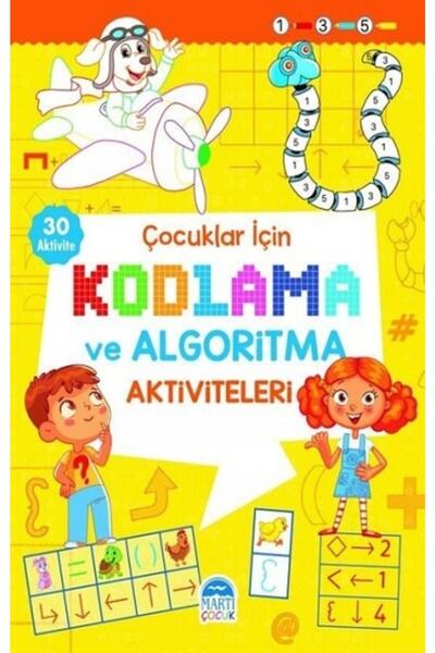 Genel Markalar Çocuklar Için Kodlama Ve Algoritma Aktiviteleri - Sarı -- Kole...