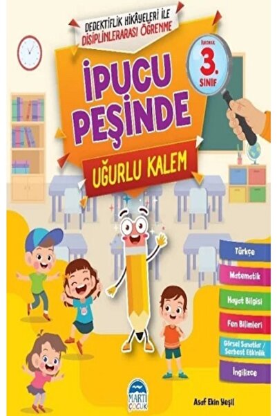 Generic Brand Ipucu Peşinde Uğurlu Kalem - Ilkokul 3. Sınıf - Asaf Ekin Yeşil