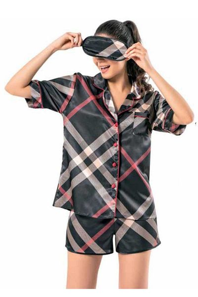 XSAPIENZA Set pantaloni scurți și top din satin