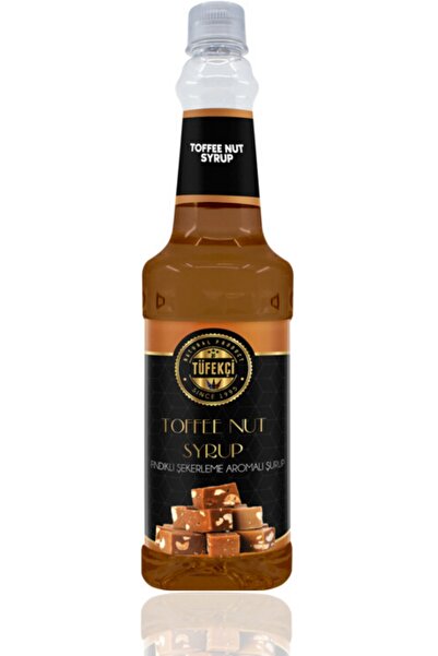 By Tüfekçi Toffee Nut Aromalı Kokteyl, Pasta, Kahve Ve Tatlı Şurubu 750 ml