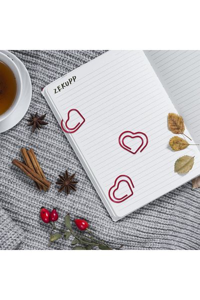 zekupp Heart Paperclip Set