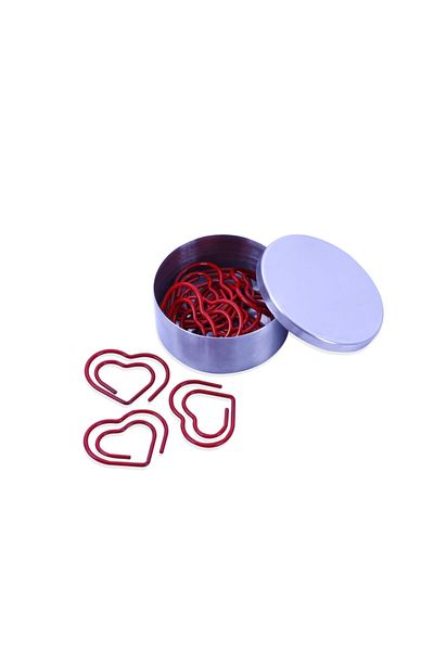 zekupp Heart Paperclip Set