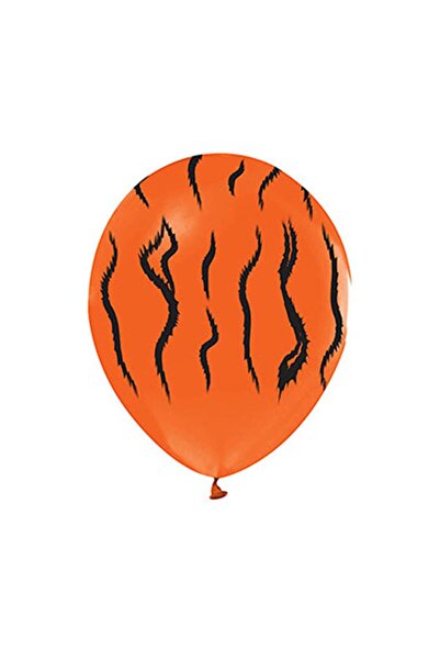 parti sürprizi بالون لاتكس بنمط النمر 10 قطع