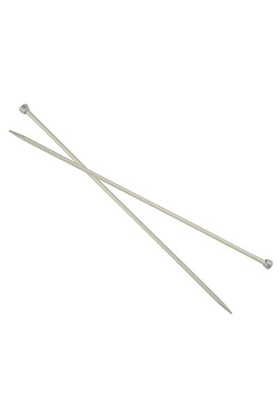 Öykü Tuhafiye أسياخ حياكة معدنية 4.5 ملم 35 سم