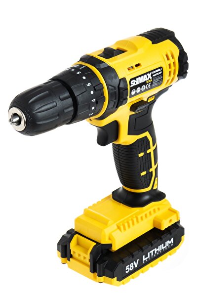 stilmax Germany Hybrid Brushless Motor 58v Panasonic Çift Akülü Darbeli Şarjlı Matkap Seti + 30 Parça Set