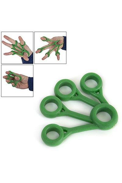 MAXİ Green Silicone Finger - Aparat de exercițiu pentru degetele mâinii
