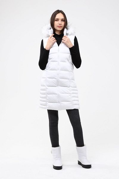 DYNAMO Weste - Weiß - Puffer