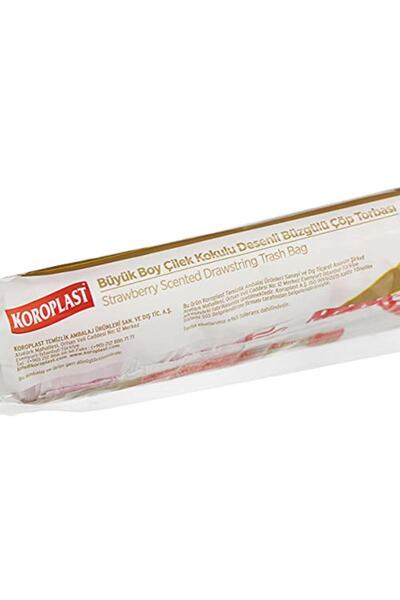 Koroplast Extra Strong Strawberry Drawstring Large Trash