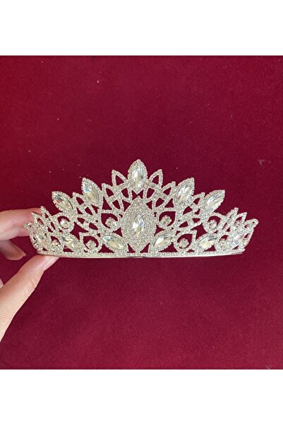 Prenses Aksesuar Νυφικό στέμμα με κρυστάλλινη πέτρα