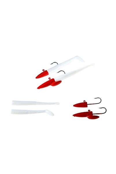 Fujin Micro Sandeel Kit 03 Red Head Suni Yem