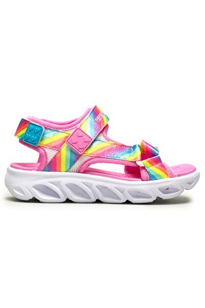 SKECHERS صندل هيبنو فلاش للأطفال متعدد الألوان بتصميم كاجوال 20218l Mlt