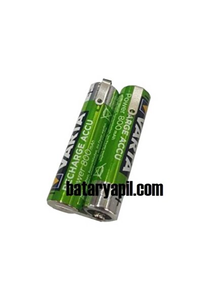 İNFOSTAR Philips Qc5130 Için Varta 2.4v 800mah Aaa Ince Pilli Traş Makinesi Pili