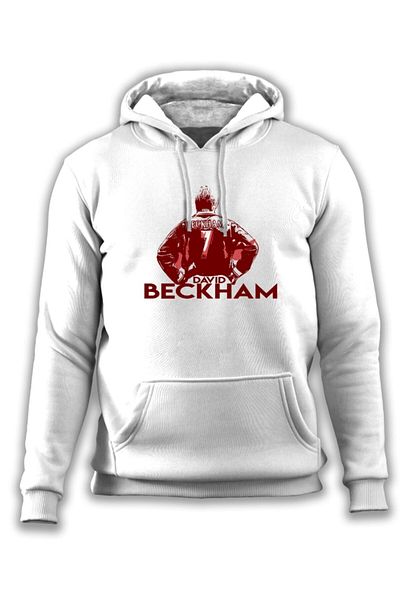 OFFSIDE CLOTHES David Beckham III - Φούτερ με κουκούλα σειράς Legends Special Drawing Design