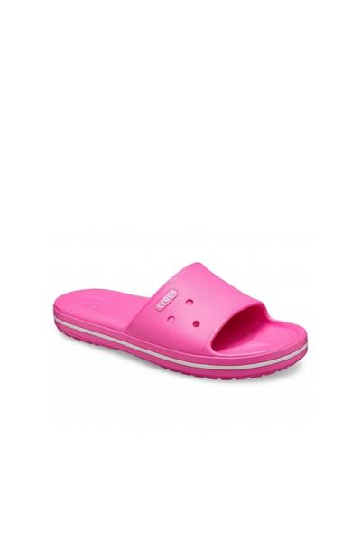 Crocs Crocband Iıı Slide Bayan Terlik - Electric Pink/white