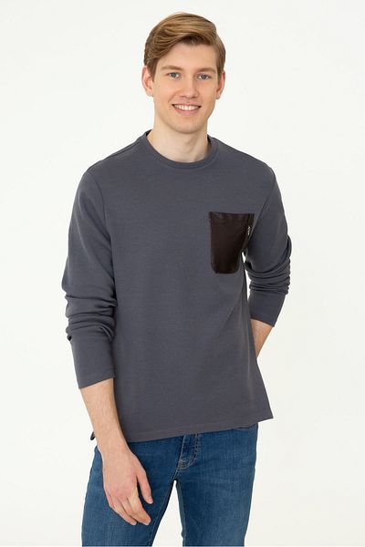 U.S. Polo Assn. Men's Gray Sweatshirt