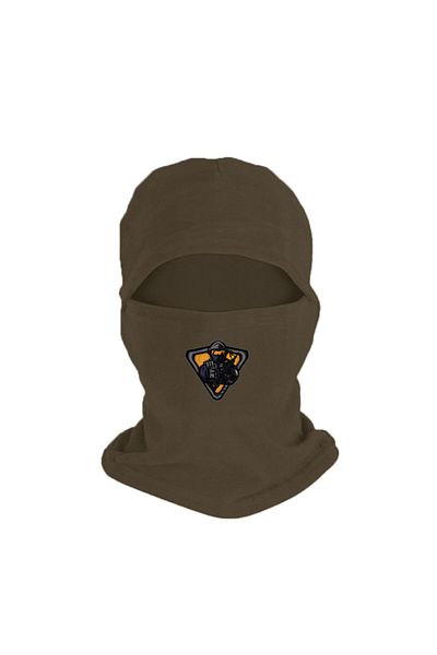 herotasarım Winter Fleece Balaclava - Game Military Printed, Khaki Bll1743