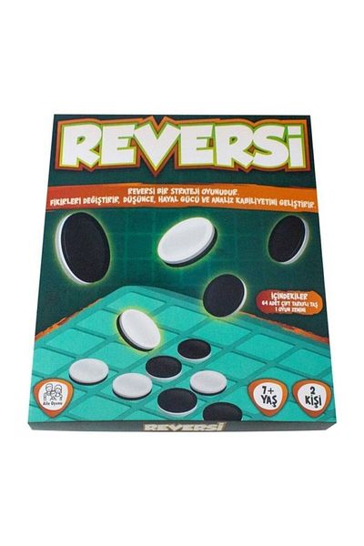 Tes Yayıncılık Reversi Strategy and Mind Game