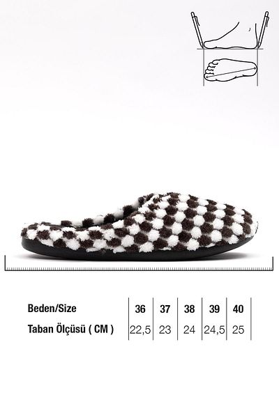 GEZER Γυναικείες παντόφλες για το σπίτι Winter Gondola