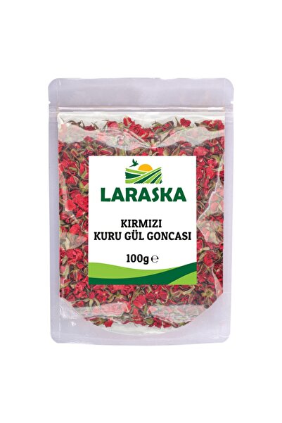 Laraska شاي الورد - كعكة الورد الجافة باللون الأحمر الداكن 100 جرام