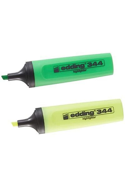 Edding 344 Model Highlighter Set of 2 Pens