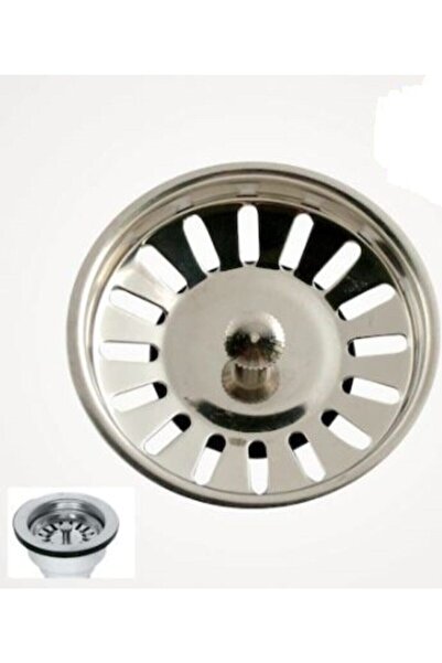 ÇELİKEL Mutfak Evye Sifonu Süzgeci Çap 8 Cm Mutfak Lavabo Süzgeci