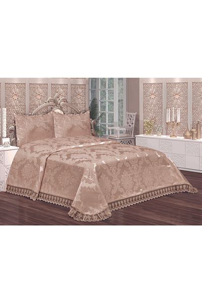 Çalışkan Çeyiz Evi Кувертюра за легло Aden Chenille за двоен диван 250x250 см