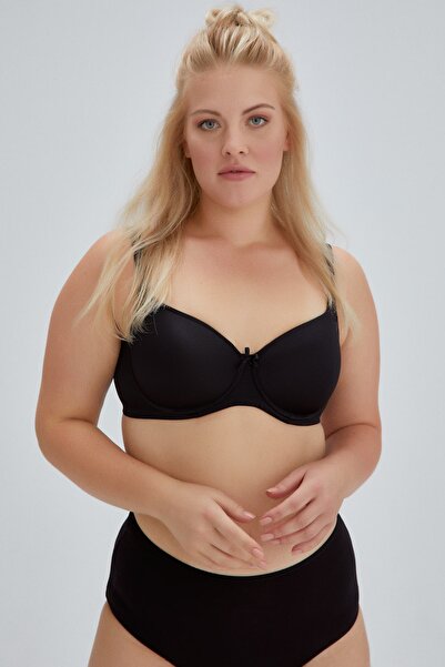 Dagi Black Angel Gathering Eared Empty Cup Μονό σουτιέν