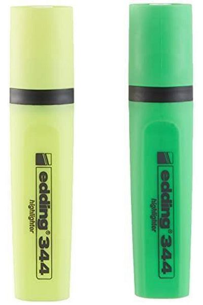 Edding Turkey Ed344B20511 344 Highlighter Set of 2 Pens