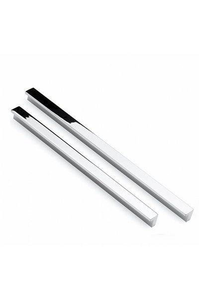 ARON (2 PCS) Lama 224 Handle (CHROME BRIGHT) Furniture Cloakroom Drawer Cabinet Handle L Handle 224mm