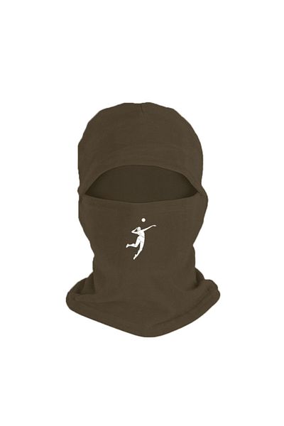herotasarım Χακί Χρώμα Βόλεϊ Χειμερινή Fleece Mask - Bll2007
