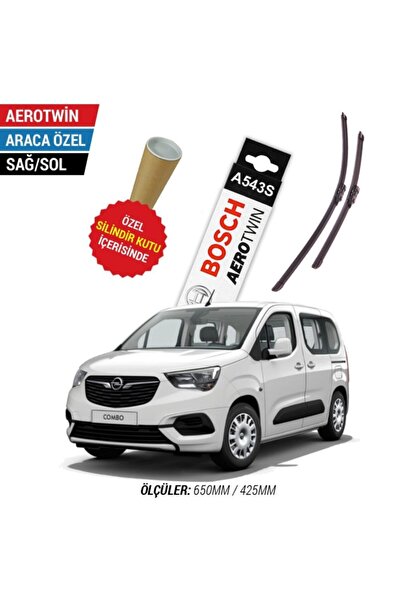 Bosch Opel Combo Silecek (2019-2022) Aerotwin A543s