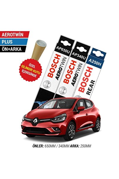 Bosch Renault Clio 4 Ön Arka Silecek (2012-2020) Aerotwin Plus