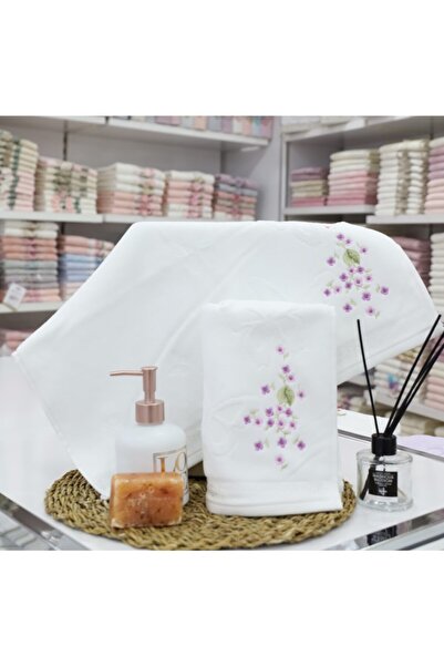 Özdilek Jasmin Білий 50*90 Рушник 2 шт.