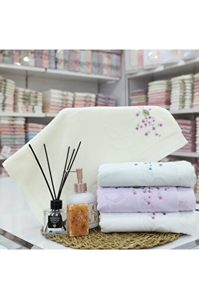 Özdilek Jasmin 50*90 Face Towel Set of 4