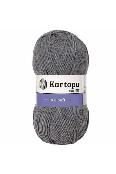 Kartopu Ak-soft Πλεκτό Σχοινί 1002 Σκούρο Γκρι