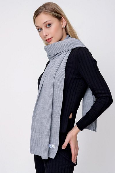 CHUBA Women's Thessaloniki Knitwear Scarf Gray 22wk271