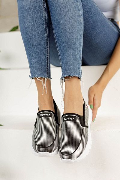 Riccon Černobílé unisex tenisky001204