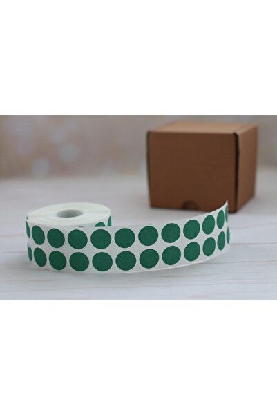 demontecraft Autocolant cu puncte verzi 2cm 30 buc