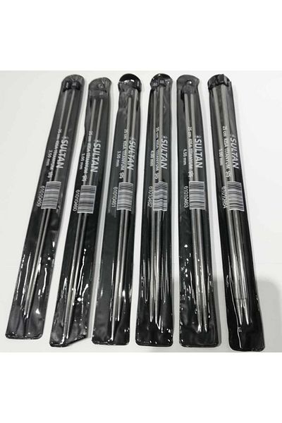 Sultan Πουλόβερ 25 εκ. Luxury Titanium Skewer - 1 Τεμάχιο Νο:4.5