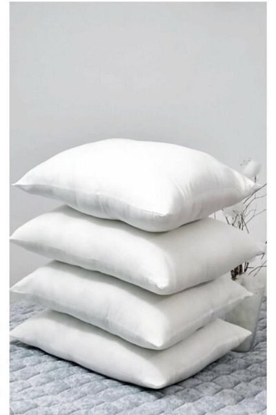 Madame Clean Home 4 Pieces Antiallergic 50x70 Bead Silicone Pillow 1000 Gr/