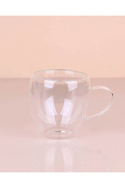 Mitra Çift Cidarlı Termal Cam Kupa 250 2 Adet Cc Mtr-250